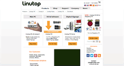Desktop Screenshot of linutop.com